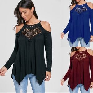Cold Shoulder Blouse
